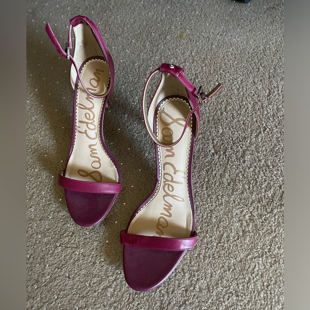 Sam Edelman Maroon Heels